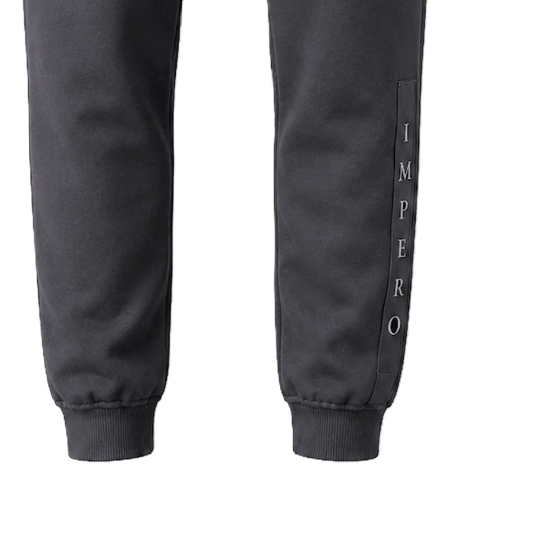 Tapered Jogger cuff with woven Impero tab